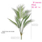 Large Artificial Palm Tree Green Tropical Fake Plants Flower Arrangement Props Home Decoration Hotel Office Party Deco Accessori