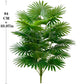 Large Size Artificial Palm Tree Plants Green Leaf Simulated Bonsai Potted Decoration Floor Home Garden Office Patry Decor Ornament