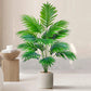 68-120cm Large Artificial Palm Tree Tropical Fake Plant Green Plastic Palm Leaf Branches Suitable for Home Garden Decoration