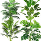 1pc Large Artificial Areca Palm Plant In Pot Plant Faux Tropical Plants Tall Table Palm Tree Home Office Decoration Floor Decor