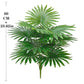 Large Size Artificial Palm Tree Plants Green Leaf Simulated Bonsai Potted Decoration Floor Home Garden Office Patry Decor Ornament