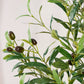 Large Olive Tree Artificial Plant Fake Olive Tree with Pot 60cm-240cm Tropical Silk Tree for Home Office Shop Party Decoration