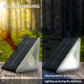 Outdoor Solar Step Lights, Warm White ,Waterproof, Auto On, for Patio, Yard, Driveway, Porch Decoration