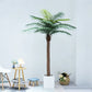 Large Artificial Coconut Tree Fake Palm for Outdoor Indoor Decor Hawaiian Simulation Plant