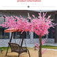 Artificial Peach Tree for Christmas, Simulation Cherry Tree, Outdoor Garden, Large Wishing Peach Tree, Wedding Center Decoration