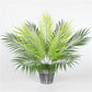 52cm 9Leaves Artificial Tropical Plants Fake Palm Plant Branch Green Leaves For Home Garden Office Jungle Carnival Decoration 52