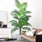 68-120cm Large Artificial Palm Tree Tropical Fake Plant Green Plastic Palm Leaf Branches Suitable for Home Garden Decoration