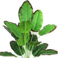 32" Artificial Bird of Paradise Plants 18 Leaves Faux Banana Tree Tropical Turtle Large Palm Leaf Fern Bushes Shrubs