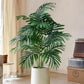 70-80cm Large Artificial Palm Tree Tropical Green Leaves Fake Plants Plastic Monstera Faux Tree Branch for Home Kitchen Decor