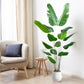 Artificial Plants Large Tropical Palm Tree Fake Banana Plants Leaves Real Touch Plastic Monstera For Home Garden Party Decor