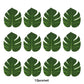Artificial Tropical Palm Leaves Safari Jungle Decorations Hawaiian Luau Party Leaf Home Table Decor Wedding Birthday Fake Plants