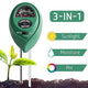 3-in-1 Soil Tester – Moisture, Light & pH Meter for Garden & Plant Care