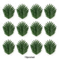 Artificial Tropical Palm Leaves Safari Jungle Decorations Hawaiian Luau Party Leaf Home Table Decor Wedding Birthday Fake Plants