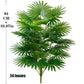 Artificial Tropical Tung Palm Tree large Floor Standing / Nordic Style Green Fake Plant Home Garden Decoration