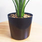 2pcs Durable Lifelike Artificial Palm Plant with Natural Green Leaves & Sturdy Pot - Indoor/Outdoor Modern Decor, Perfect Low