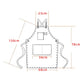 Fashion Canvas Apron Home Kitchen Gardening Work Dress Women's Kitchen Restaurant Work Apron