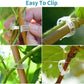 Reusable Plastic Plant Support Clips – Grafting & Vine Protection for Tomatoes & Vegetables