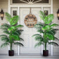 24Leaves Areca Palm Simulation Green Plants Realistic Artificial Trees Suitable For Bedroom Living Room Outdoor Decoration
