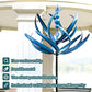 Wind Spinner, Metal Windmill, 3D Wind Powered Kinetic Sculpture, Lawn Metal Wind  Spinners Yard and Garden Decor