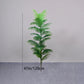 35-150cm Large Artificial Palm Tree Tropical Plants Green Plastic Palm Leafs Fake Banyan Tree for Home Garden Shop Party Decor