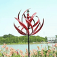 Wind Spinner, Metal Windmill, 3D Wind Powered Kinetic Sculpture, Lawn Metal Wind  Spinners Yard and Garden Decor